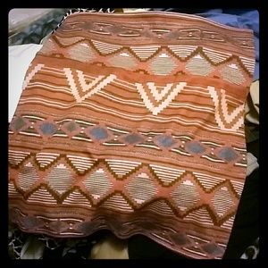 PacSun AZTEC Mini Skirt