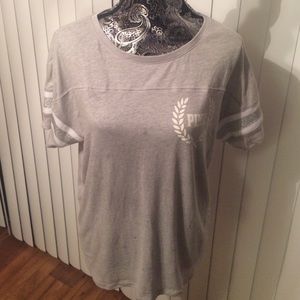 Victoria secret grey t shirt