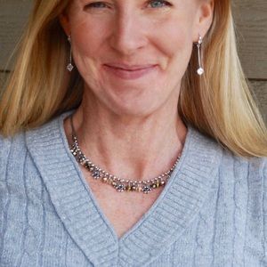 Brighton silver rope necklace