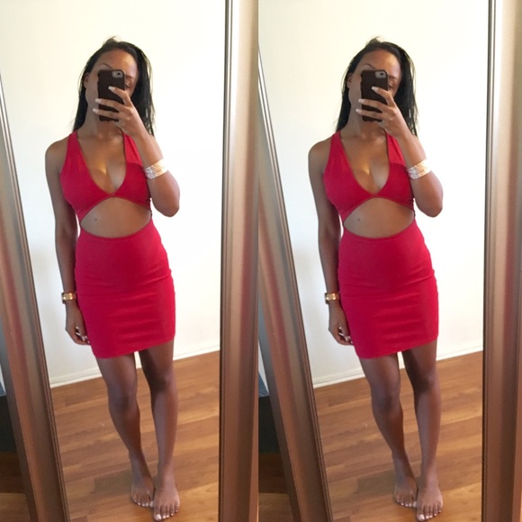 Nasty Gal Dresses & Skirts - Red dress