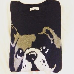 Abercrombie and Fitch Navy Knit Sweater