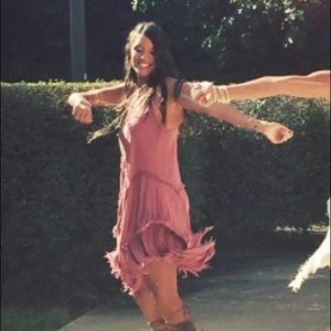Free people boho slip dress!!!!