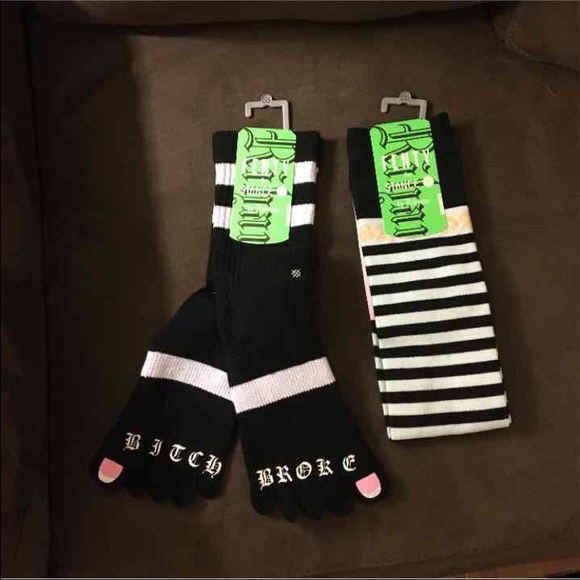 Rihanna stance socks broke bxtch