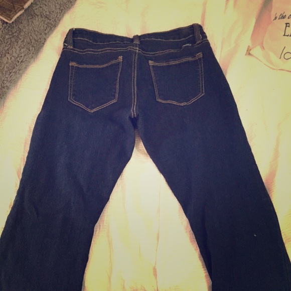 Dark blue never worn basic skinny jeans
