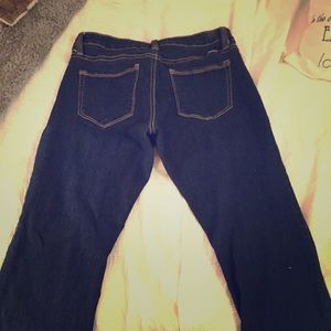 Dark blue never worn basic skinny jeans