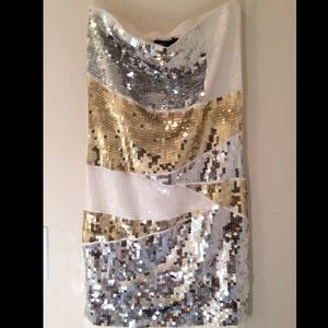 Sequin Tube Dress
