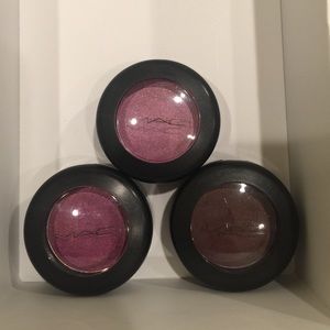 MAC eye shadows