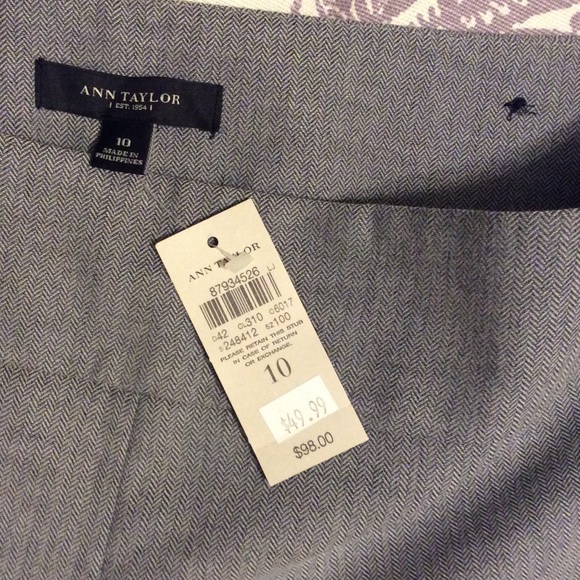 New lined Ann Taylor dress slacks