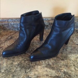 Black ankle boots
