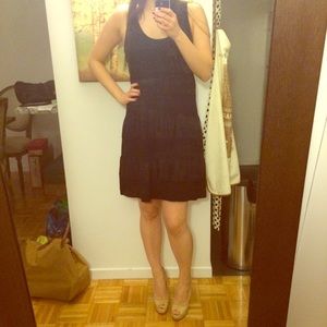 Theory black dress
