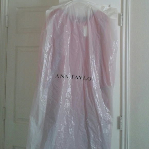 Ann Taylor Ponte 3/4 Sleeve Flounce Dress - Picture 4 of 4