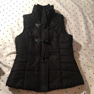 Black Puffer Vest