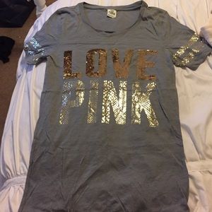 Love pink tshirt