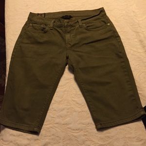 Lucky Brand Green Jeans Shorts Size 4