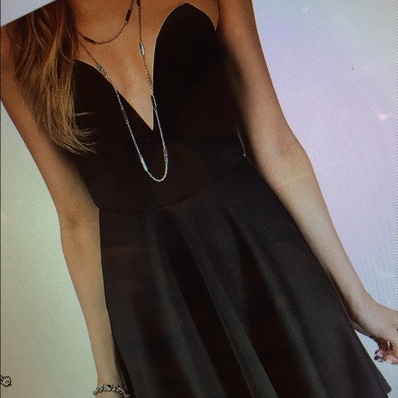 NWOT Deep in Love Sweetheart Dress
