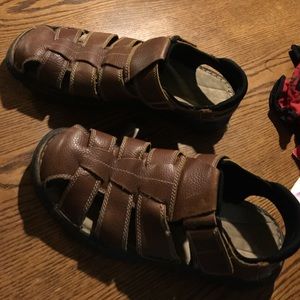 Men's brown sandals