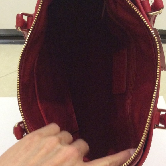 New Coach Pebble Leather Morgan Satchel CrossBody - Picture 2 of 4