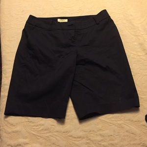 Ann Taylor Navy Blue Shorts "Petite"  Size 4P