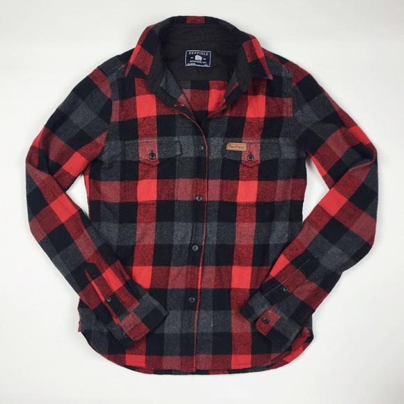 Madewell Tops - Penfield Chatham Flannel Check Shirt