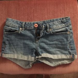 Aeropostale blue jean shorts! Size 1/2