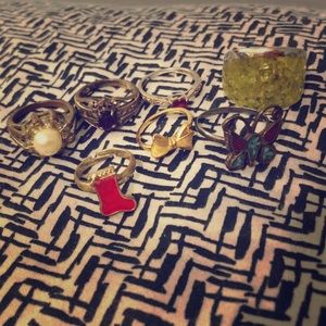 Handful of Vintage Rings!