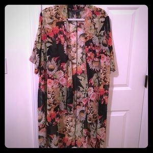 🌻🌺🌸Hippie Wildflower Long Kimono
