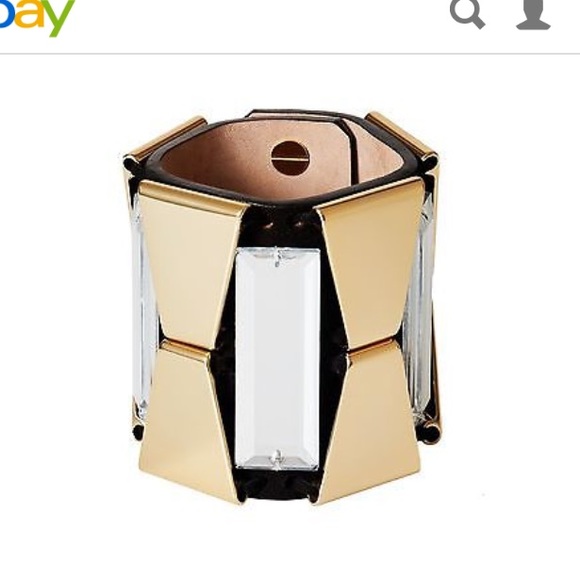 Hm balmain suede cuff