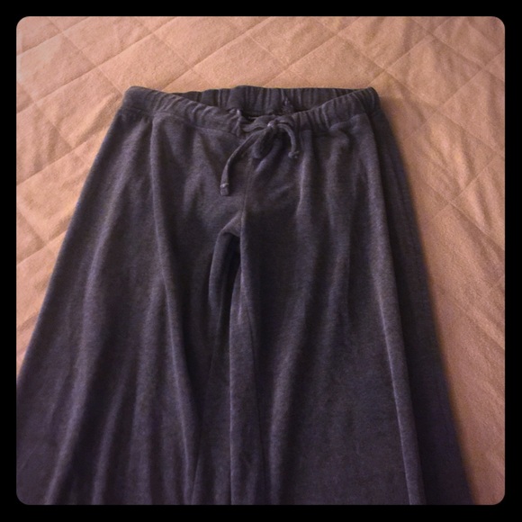 Express velour lounge pants