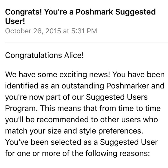 I'm Now A Suggested User!! 🎉😊 - Picture 2 of 2