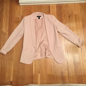 Powder pink blazer