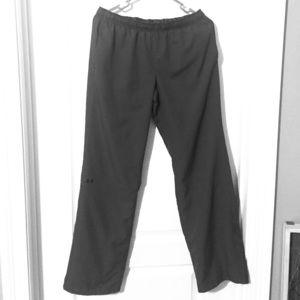 ON HOLD Gray medium under armour wind pants.