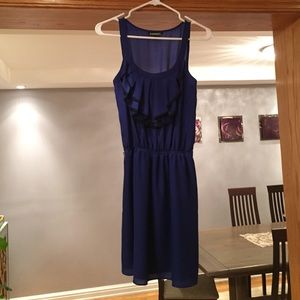 Royal blue dress