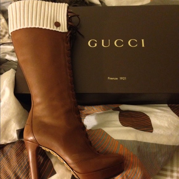Authentic Gucci boots.