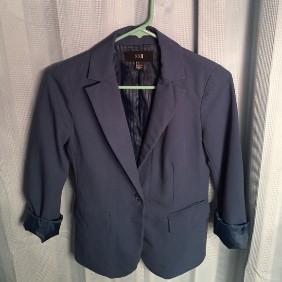 Forever 21 Jacket Blue