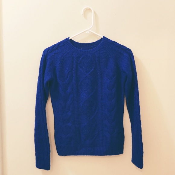 Cobalt Blue Sweater
