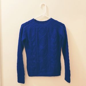 Cobalt Blue Sweater