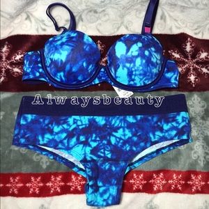 Victoria's Secret Pink Bra and Panty Set