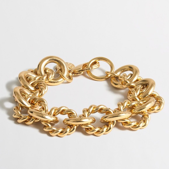 J. Crew Jewelry - NWT J. Crew Gold Link Bracelet