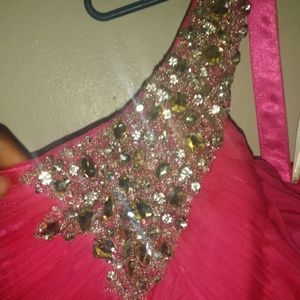 Formal Fushia Mermaid Gown