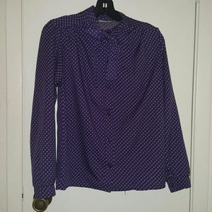 Vintage purple blouse