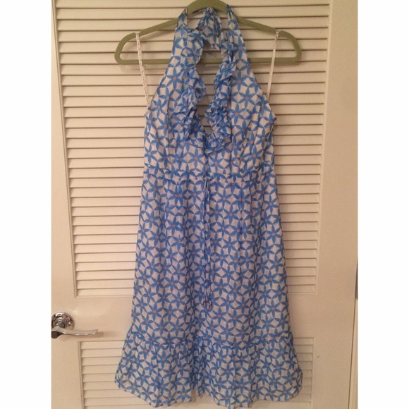 Lilly Pulitzer Ruffled Halter Dress