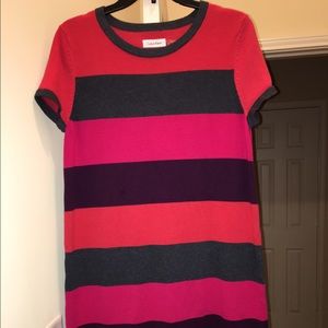Calvin Klein sweater dress large