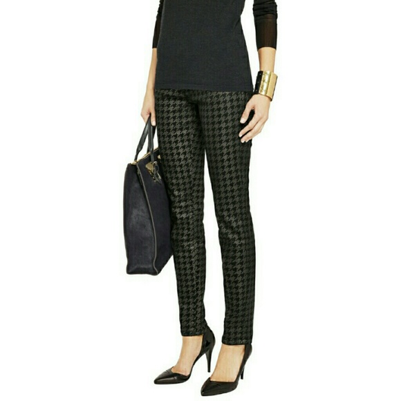 Current/Elliott Denim - CURRENT/ELLIOTT Gold Houndstooth Jeans SZ25