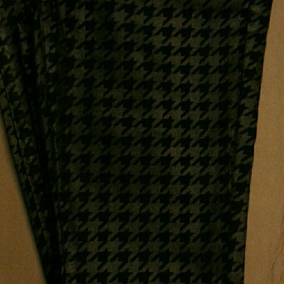 CURRENT/ELLIOTT Gold Houndstooth Jeans SZ25 - Picture 3 of 4
