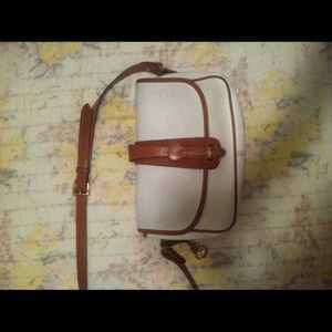 Dooney & Bourke all weather vintage saddle bag