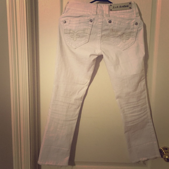 White rock revival jean capris.