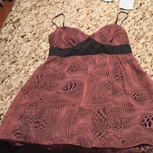 red and black blouse