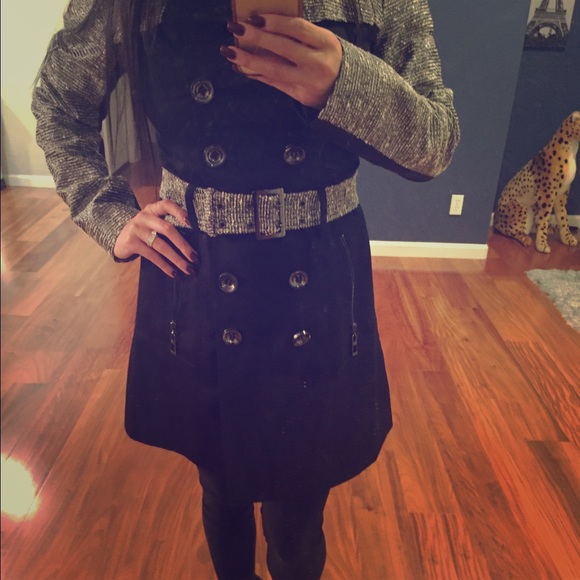 Brand new black trench!