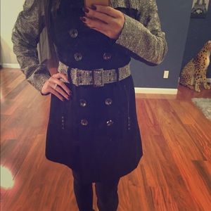 Brand new black trench!