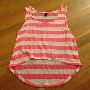 Flowy striped top